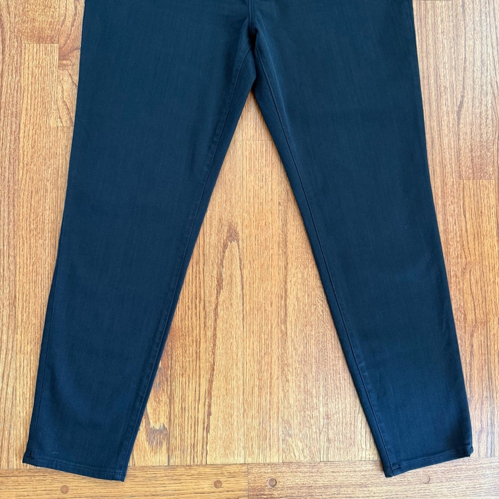 NWT Madewell Maternity Over-the-Belly Skinny Jeans in Lunar Wash Black size 33 - Picture 7 of 16